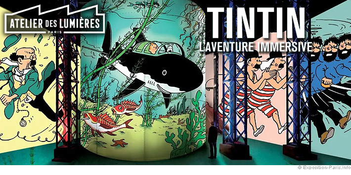 expo-immersive-tintin-atelier-des-lumieres-paris